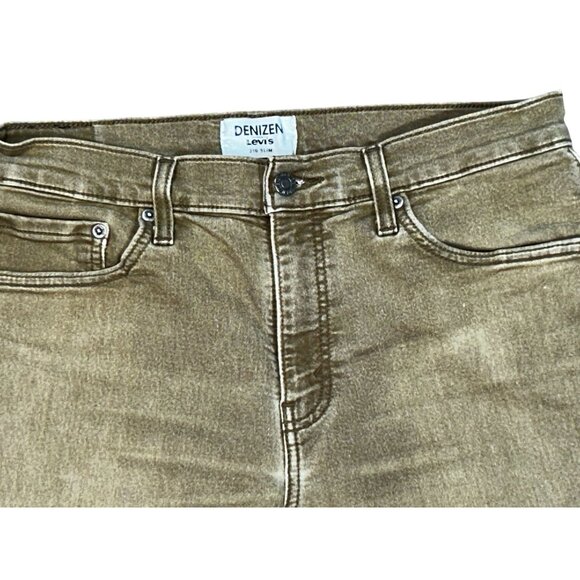 (6 for $25) Denizen from Levi's 216 Slim Jeans in Tan Size 33x30 - Picture 4 of 7